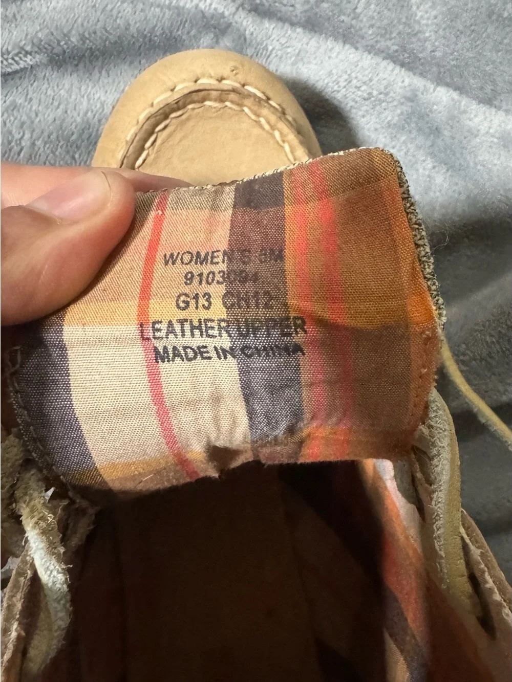 Sperry Tan Leather Moc-Toe Wedge Boots
